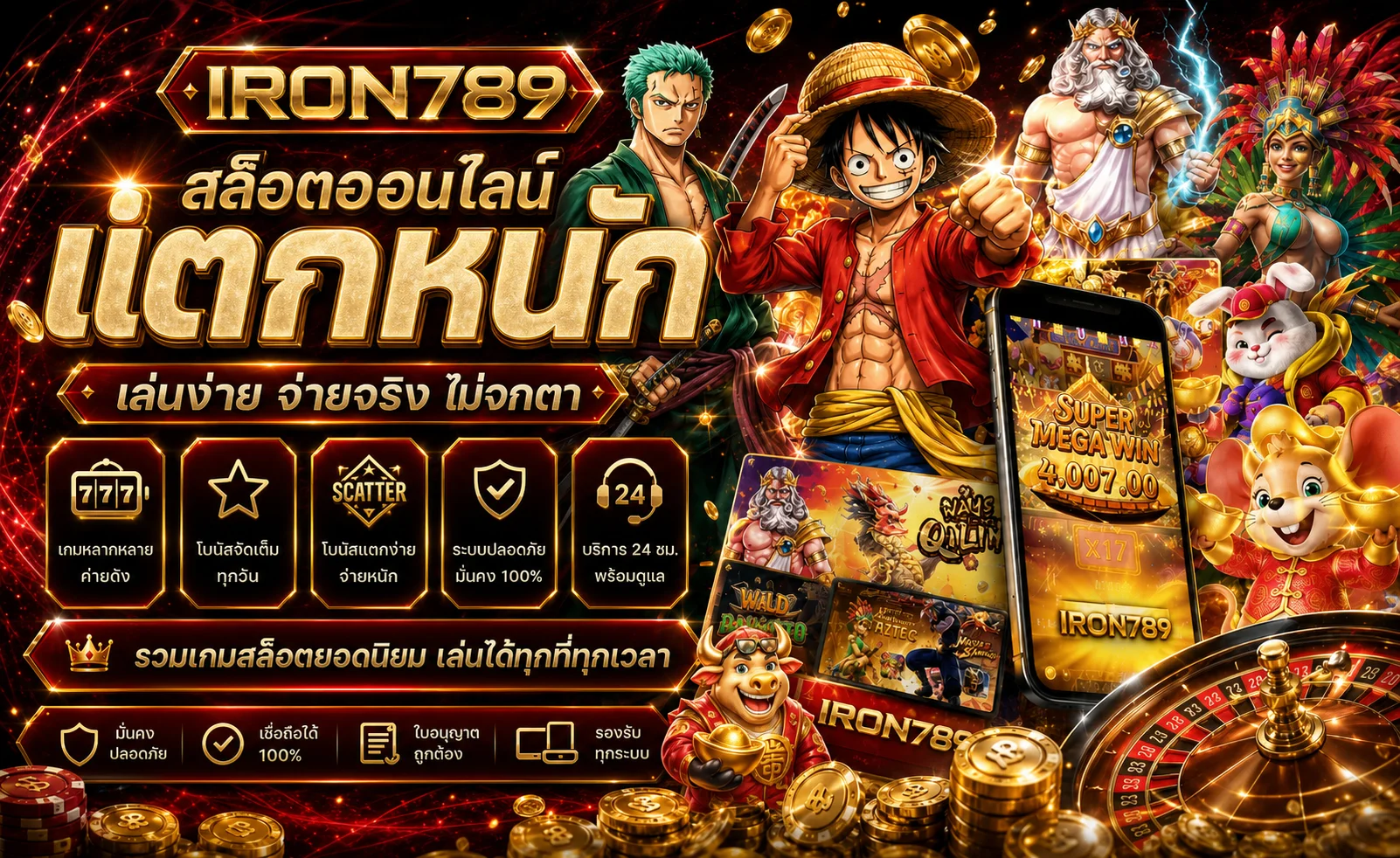 IRON789 สล็อต PG Soft และเกมค่ายยอดนิยม